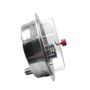 Prix d'usine Manomètre électrique magnétique haute pression <span class=keywords><strong>16</strong></span> bar glycérine fille - Product Image 6