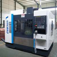 Centre d'usinage VMC850 de haute précision Usinage de graphite Fanuc Broche de Taiwan Fraiseuse CNC Centre d'usinage vertical