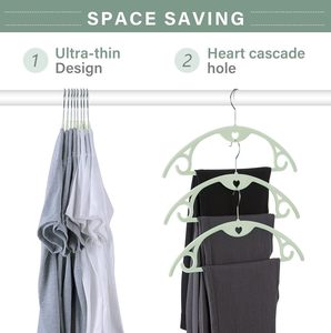 Cintres en velours, cintres en feutre robustes pour chemises et pulls, cintres antidérapants sans épaules en relief pour armoire - Product Image 4