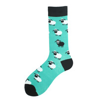Nouvelle Arrivée De Mode Creative Coloré Film Anime Hip Hop Chaussettes Hommes Happy Design Femmes Tendance Skateboard Abstrait Crew Chaussettes