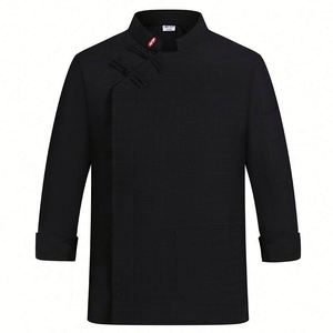 Chaqueta de Cocina de Manga Larga para Personal de Restaurante, Uniforme de Chef Personalizado para Mujer con Logotipo - Product Image 1
