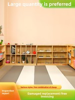 Meuble de rangement multifonctionnel modulable en bois massif, design moderne et épuré, pour chambre d'enfant, cuisine et bibliothèque