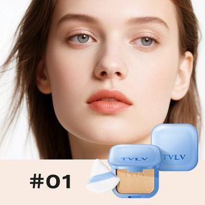 แป้งคอนซีลเลอร์กันน้ำติดทนนาน มาพร้อมกับแป้งแต่งหน้าสำหรับผู้หญิง 6 สี - Product Image 2