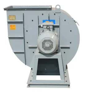 air purifier 4-72 type for spray booth Industrial motor 250mm centrifugal fan