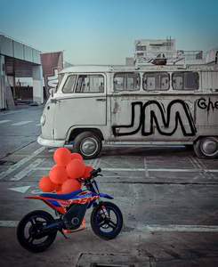 Moto électrique tout-terrain pour enfants RFN SX-E150, vitesse 6-13 km/h, roues de 12 pouces, hauteur 90-110 cm, pour enfants. - Product Image 6