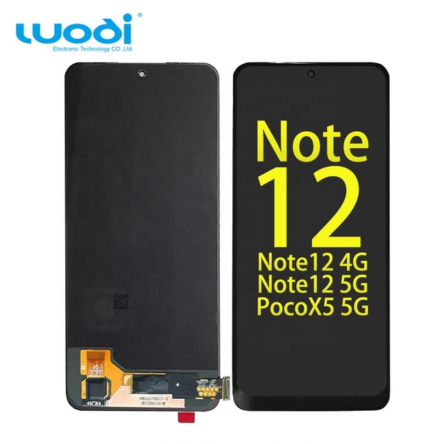 Stable Quality Lcd for Xiaomi for Redmi NOTE 12 4g 5g Original Oled Replacement Touch Screen Lcds Factory