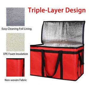 Reusable Large Capacity Custom Insulated Cooler Bag Pp Non Woven - Product Image 6