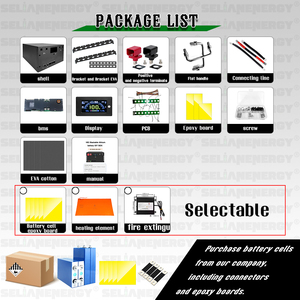 Kit de boîtier de batterie DIY 16S 105A en stock UE DDP pour pack de batteries rechargeables LiFePO4 48V EVE 105Ah DIY pour l'énergie solaire domestique - Product Image 2