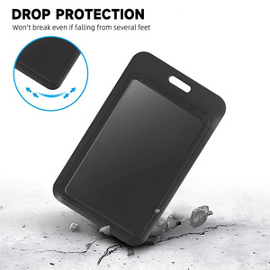 Funda protectora para tarjeta <span class=keywords><strong>de</strong></span> nombre, funda protectora <span class=keywords><strong>de</strong></span> cierre fácil <span class=keywords><strong>de</strong></span> tirar <span class=keywords><strong>de</strong></span> la hebilla del documento <span class=keywords><strong>de</strong></span> tarjeta <span class=keywords><strong>de</strong></span> nombre - Product Image 5