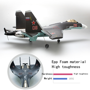 Qf009 Bốn Kênh Su-35 Máy Bay Chiến Đấu 6 Trục Cố Định Cánh Bọt Máy Bay Mô Hình Điện Tốc Độ Cao 2.4G Điều Khiển Từ Xa Tàu lượn <span class=keywords><strong>RC</strong></span> - Product Image 5