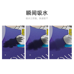 Tapis de sol pour enfants Yongjin Kids Space Astronaut 30x50cm 40x60cm 50x80cm Absorbant Séchage rapide Antidérapant Tapis de salle de bain Chambre à coucher - Product Image 5