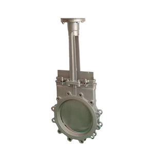 Vanne à opercule manuelle à gaz en acier inoxydable FRY DMZ73X-10R DMZ73H-10R DMZ73F-10R CF8M PN10 DN250 à usage général dans les centrales électriques DMZ73X-10R - Product Image 4