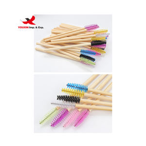 Lot de 50 brosses à mascara jetables en bambou à manche en bambou, prix de gros pour achats mixtes - Product Image 5
