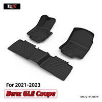 Tapis de voiture TPE sur mesure pour Mercedes-Benz GLE Coupé 2021-2023 Maroc 5 places Luxe Double couche