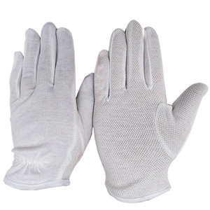 White Ceremonial <b>Gloves</b> Polyester Cotton Wrist Length Durable For Electronic Homework 31g - Product Image 2