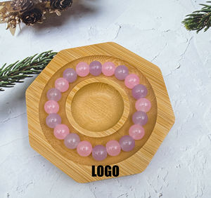 Xinrunjin เครื่องประดับไม้ไผ่แบบดั้งเดิมแสดงโลโก้ตามสั่งซื้อจำนวนมากร้านเครื่องประดับสร้อยข้อมือถาดพรีเมี่ยม - Product Image 5