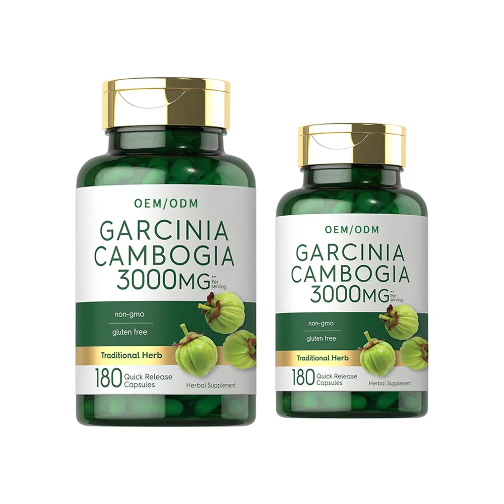 Cápsula de pérdida de peso Garcinia Cambogia de etiqueta privada EE. UU.