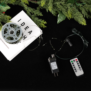 Christmas Tree Decoration <b>Light</b> <b>String</b> Multi-function Control Remote Control Warm White LED - Product Image 5