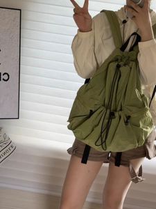 Léger couleur unie étanche cordon Nylon <span class=keywords><strong>sac</strong></span> à dos grande capacité Style décontracté Sport <span class=keywords><strong>de</strong></span> plein air Softback sacs <span class=keywords><strong>sac</strong></span> <span class=keywords><strong>de</strong></span> randonnée - Product Image 5
