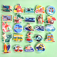 Vente en gros de breloques en PVC souple pour sabots, chaussures de plage d'été pour le surf, accessoires de bricolage et breloques