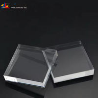 Panneaux en acrylique coulé transparent anti-rayures HUASHUAITE pour la couverture des portes et des fenêtres