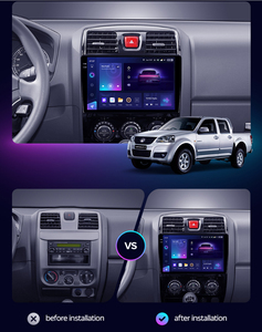 วิทยุสเตอริโอสำหรับรถยนต์4GB + 64GB HD สำหรับ Great Wall Wingle 5 2011-15เครื่องเล่นแอนดรอยด์ระบบนำทาง GPS CarPlay 4G Video - Product Image 2