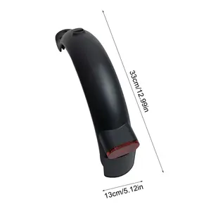 Garde-boue arrière avec crochet, feu arrière pour Scooter électrique <span class=keywords><strong>Xiaomi</strong></span> <span class=keywords><strong>M365</strong></span>/1S/PRO/PRO2, pièces de rechange, livraison pas cher, plaque d'immatriculation - Product Image 6