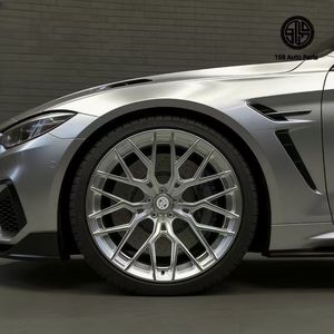 168 Ruedas Forjadas Monobloque de 5 Radios en Color Gris Mate Personalizadas de 19-24 Pulgadas para BMW, Audi, <span class=keywords><strong>Honda</strong></span>, Toyota, Nissan, Tesla Model 3, Y, X - Product Image 3