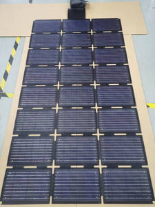 Chargeur étanche pliant Banque d'énergie mobile Panneau solaire pliable Portable 200W Watts 900D Tissu, Couleur optionnelle 5V 2.1A ETFE - Product Image 2