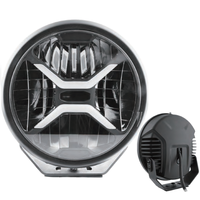 Vente chaude Euro 48W LED Lampe de Travail Double Couleur Ambre 4X4 Offroad Camion SUV Lampe de Travail Nouvel État Accessoires de Lumière de Voiture