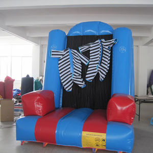 Mur en PVC gonflable avec velcro pour les combinaisons à boucles et crochets, utilisé dans les sports de saut en hauteur, arène extérieure - Product Image 1