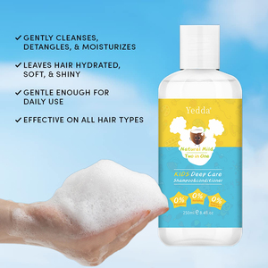 Juego <span class=keywords><strong>de</strong></span> champú y acondicionador 2 en 1 <span class=keywords><strong>para</strong></span> niños orgánicos africanos <span class=keywords><strong>de</strong></span> etiqueta privada <span class=keywords><strong>para</strong></span> cabello negro <span class=keywords><strong>de</strong></span> <span class=keywords><strong>rizos</strong></span> <span class=keywords><strong>para</strong></span> niños - Product Image 5