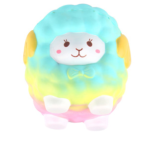 Cute Sheep <b>Squishy</b> Toy Soft Slow Rebound PVC Cartoon Shape Promotional Gift - Product Image 1