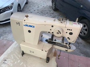 Utilizzato JUKIS LK-1903BN Pulsante della macchina per cucire con nido di uccello prevenire più breve filo rimanente funzioni - Product Image 3