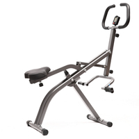 Jambes et fessiers façonnant Squat Assist Trainer Row Rider Machine Total Power Body Crunch avec affichage de compteur