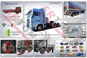 Proveedor de China, máquina de alineación de ruedas para alineación de ruedas de camiones, medida <span class=keywords><strong>3D</strong></span> con WiFi y <span class=keywords><strong>Bluetooth</strong></span>, batería de 24 horas de duración - Product Image 4