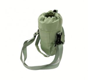 Shoulder Handle Strap Insulated Polyester Crossbody Water <b>Bottle</b> <b>Bags</b> for Weekend Trip Daily Commute Leisure Shopping Sports - Product Image 2