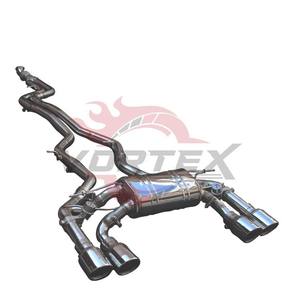 Sistema de Escape Catback Vortex de Acero Inoxidable para F87 M2 3.0T N55 2014-2018 76MM/3" Pulido Espejo/Areado Azul - Product Image 3