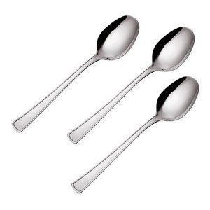 Juego de cucharas de mesa 3 piezas Inox (19cm) AMBASSADOR Cromo brillante CVLX40C3 - Product Image 1