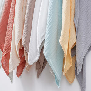 את הרשימה החדשה 100% אורגנית שמיכה ילוד כותנה אורגנית חלוק - Product Image 3