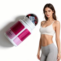 Capsules végétaliennes OEM pour une perte de poids saine, stimulent le métabolisme, brûlent les graisses, suppriment l'appétit, capsules amincissantes
