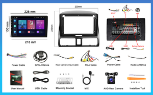 Autoradio Android Podofo 9" con Carplay Wireless, Android <span class=keywords><strong>Auto</strong></span>, HIFI, RDS, GPS per <span class=keywords><strong>Honda</strong></span> <span class=keywords><strong>CRV</strong></span> 2002-2006, Elettronica per <span class=keywords><strong>Auto</strong></span> - Product Image 6