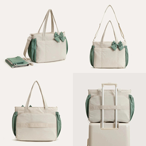 Bolsa de Mano Personalizada para Mamá, de Nailon, 26L, Acolchada, para Cochecito de Bebé, Grande, Ecológica, Impermeable, Suave - Product Image 6