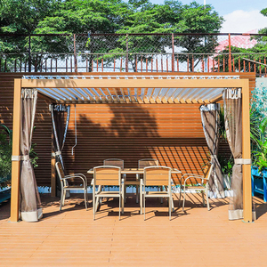 Fabrication de gazebo d'extérieur à baldaquin Gazebo étanche Pergola 5x4 Gazebo commercial Pergola Jardin - Product Image 4