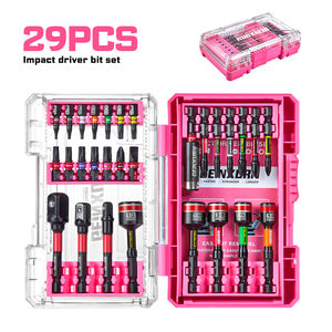 29 Stück DIY Grade Pink Pflaumen blüte Design Phillips Square Schlitz markierung Spritzguss Box Kit Anpassbare OEM & ODM Unterstützung - Product Image 1