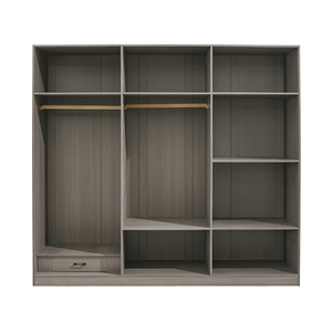 Muebles de Dormitorio Personalizados, Armario para Ropa, Armarios de Madera <span class=keywords><strong>con</strong></span> <span class=keywords><strong>Espejo</strong></span> - Product Image 5
