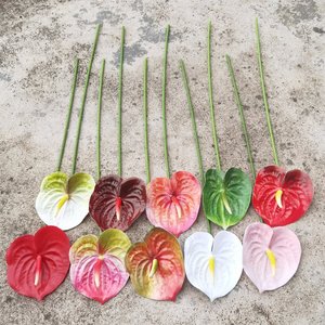 Flor Artificial de Anturio 3D Shinhana Jun, 62 cm, Plástico, Decoración para Bodas y Hogar - Product Image 3