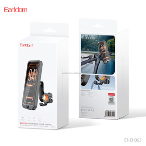 Soporte para Teléfono Impermeable para Bicicleta Earldom 360 Grados, Pantalla Táctil Sensible, Visión Clara de la Pantalla para Ciclistas - Product Image 6