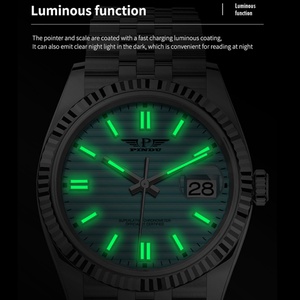 2025 New PINDU DESIGN Men's <b>Watches</b> <b>Mechanical</b> Top Brand Luxury Manual <b>Mechanical</b> Stainless Steel Sapphire Glass Calendar Wrist - Product Image 5