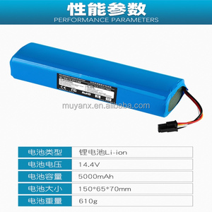 แบตเตอรี่สำหรับหุ่นยนต์ดูดฝุ่น Xiaomi <span class=keywords><strong>Mi</strong></span> <span class=keywords><strong>Robot</strong></span> <span class=keywords><strong>Vacuum</strong></span> <span class=keywords><strong>Mop</strong></span> 1C <span class=keywords><strong>STYTJ01ZHM</strong></span> อะไหล่ทดแทน - Product Image 6